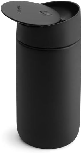 Fellow 12 oz Carter Slide Travel Coffee Mug with Slide-Lock lid  Matte Black