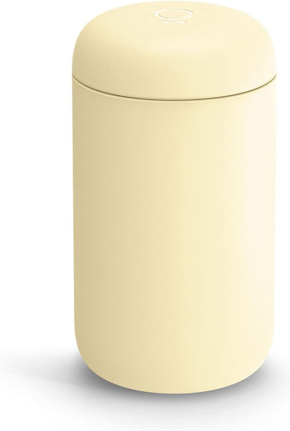 Fellow 16 oz Carter Wide Travel Mug - Wide Mouth Vacuum Buttered Popcorn Yellow