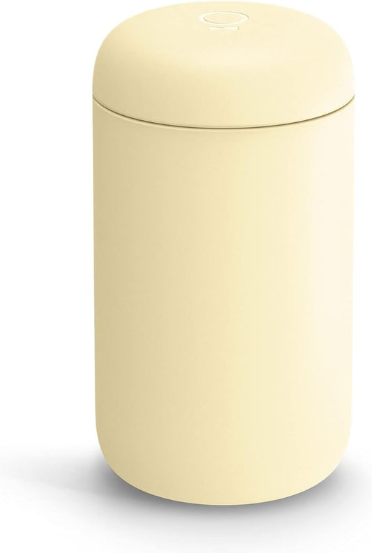 Fellow 16 oz Carter Wide Travel Mug - Wide Mouth Vacuum Buttered Popcorn Yellow