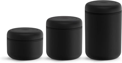 Fellow Atmos Vacuum Coffee Canister & Food Storage Container 16 oz - Matte Black