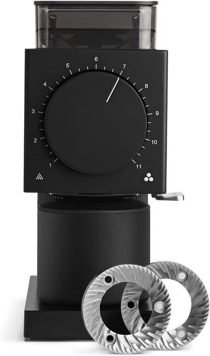 Fellow Gen 2 Ode Brew Grinder - Burr, Electric Coffee Bean Grinde Matte Black