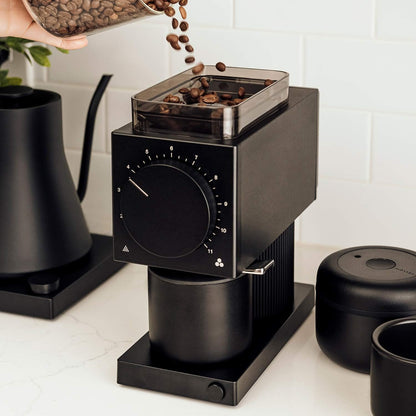 Fellow Ode Brew Grinder - Burr Coffee Grinder Electric Matte Black