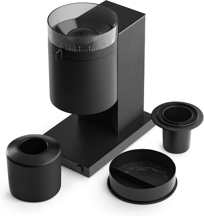 Fellow Opus Conical Burr Coffee Grinder - All Purpose Electric - Espresso Grinder with 41 Matte BlackSettings for Drip