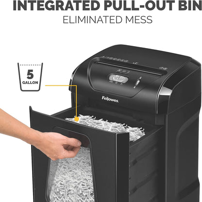 Fellowes 14C10 14-Sheet Cross-Cut Home Office Paper Shredder