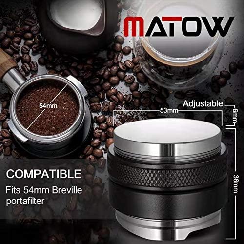 MATOW 53mm Coffee Distributor & Tamper