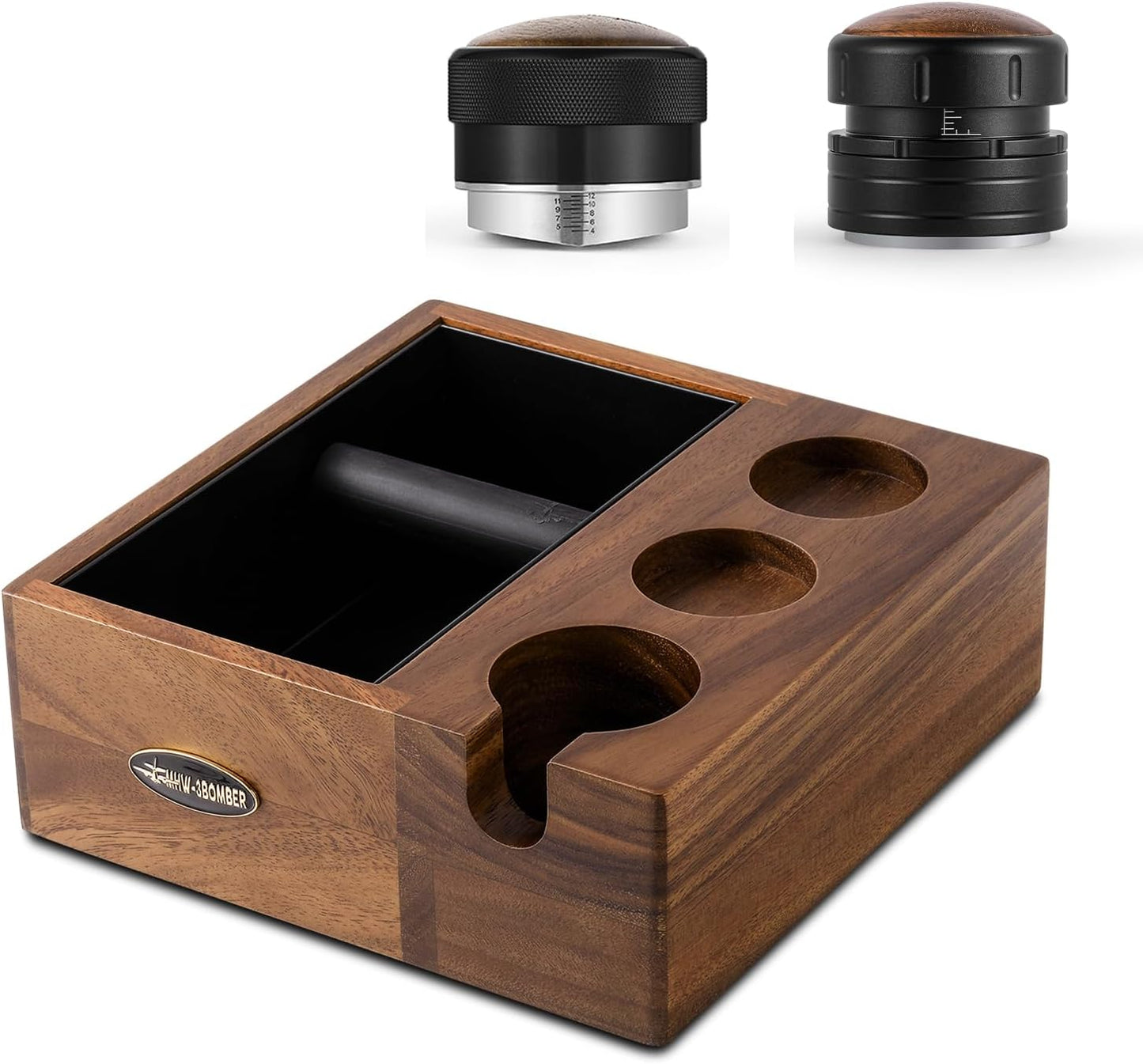 MHW-3BOMBER 4 in 1 Knock Box & 58MM Coffee Distributor