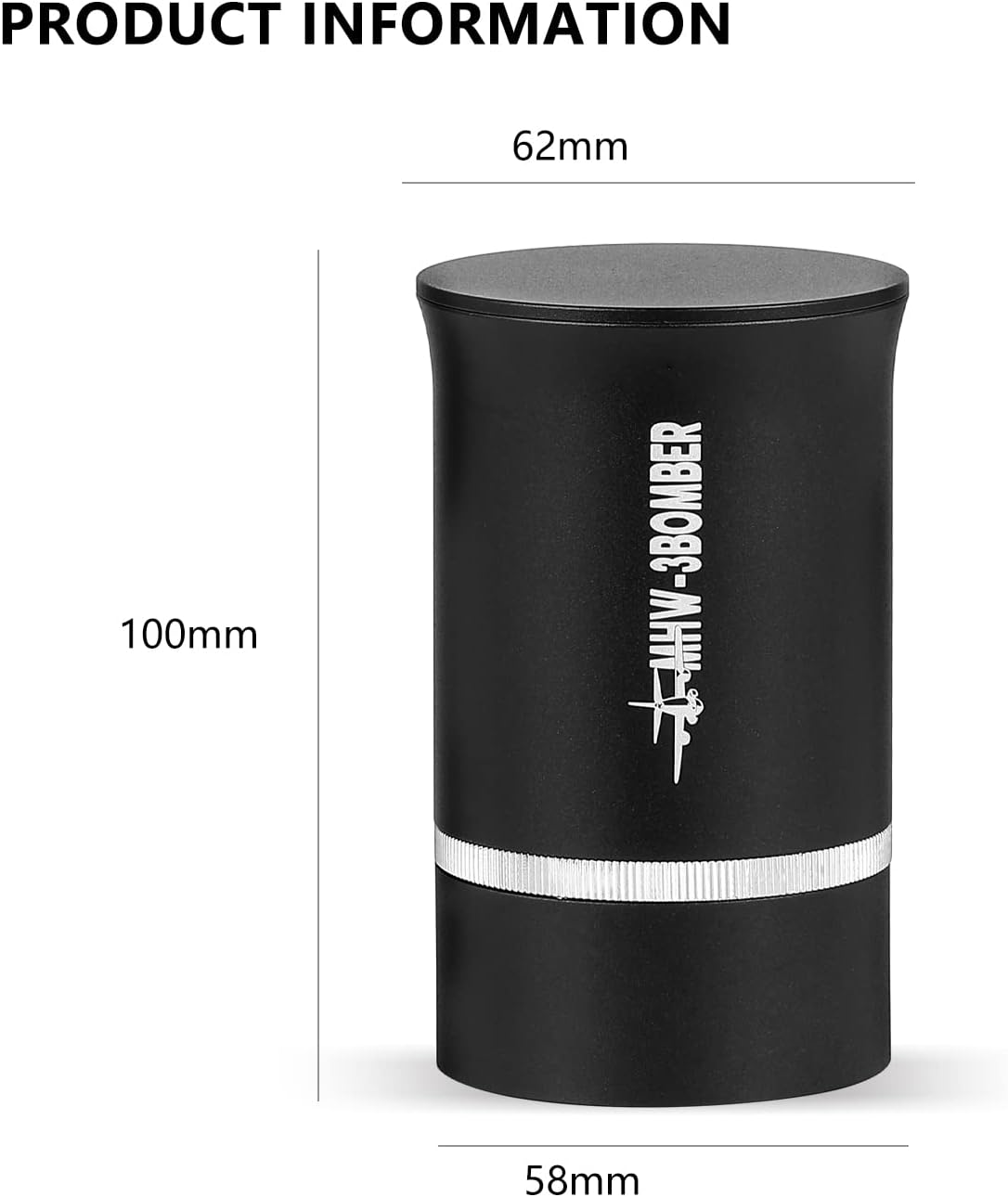 MHW-3BOMBER Coffee Sifter Fine Meshs (Black) PS5361B