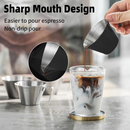 MHW-3BOMBER Espresso Measuring Cup with Handle 2 G5141B*2