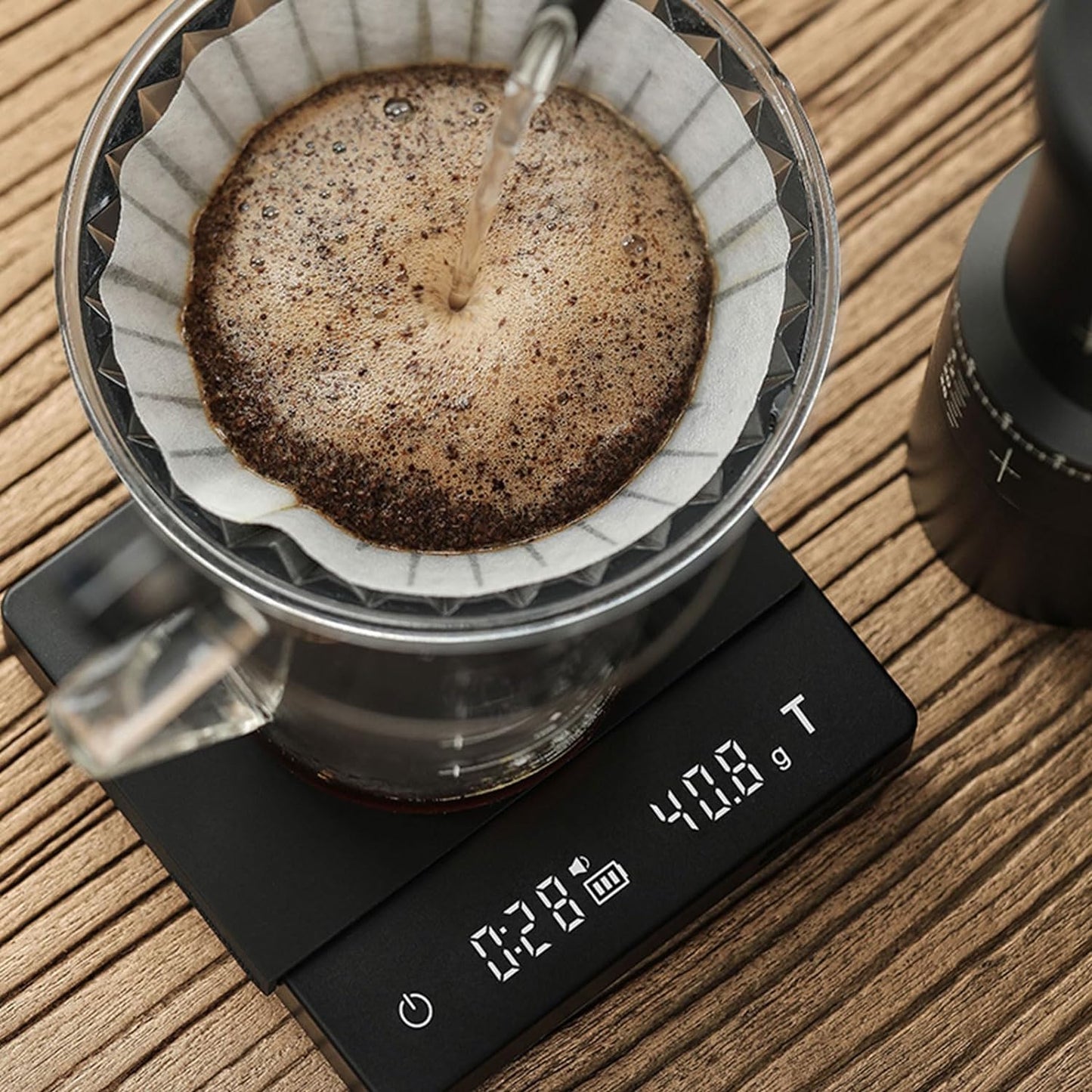 MHW-3BOMBER Espresso Scale with Timer  Small ES6027B