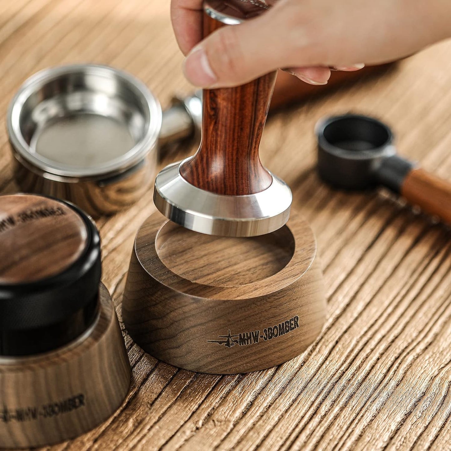 MHW-3BOMBER Espresso Tamper Holder WP5597