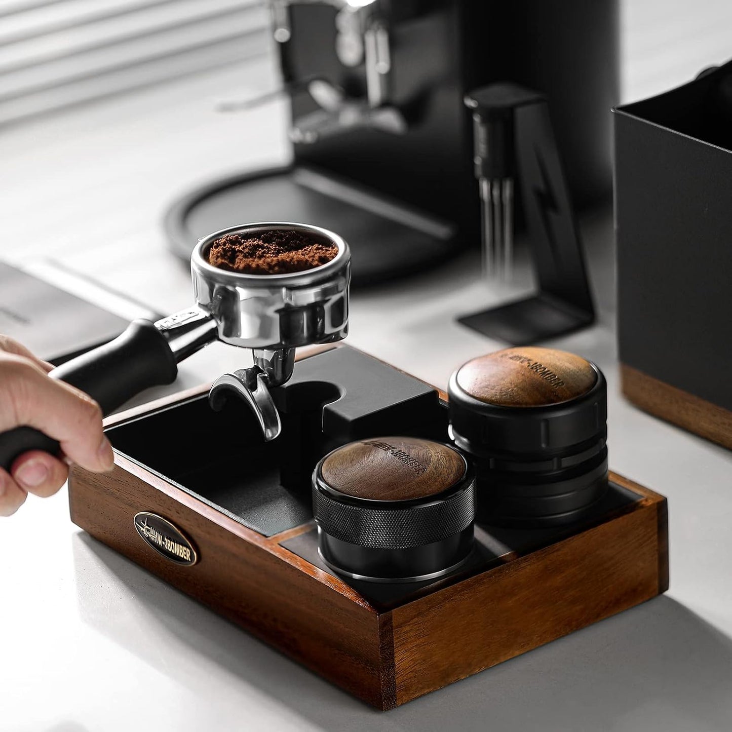 MHW-3BOMBER Espresso Tamper T5852T