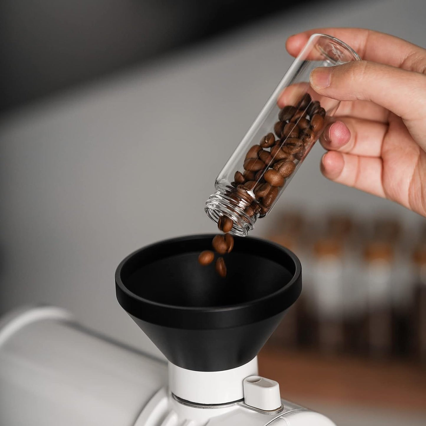 MHW-3BOMBER Glass Coffee Beans Storage WP5594