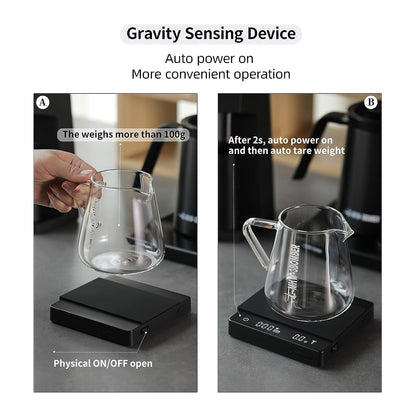 MHW-3BOMBER Mini Coffee Scale with Auto Timing,ES6029B