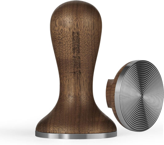 MHW-3bomber 58.35MM Coffee Tamper With Wooden Handle T5127