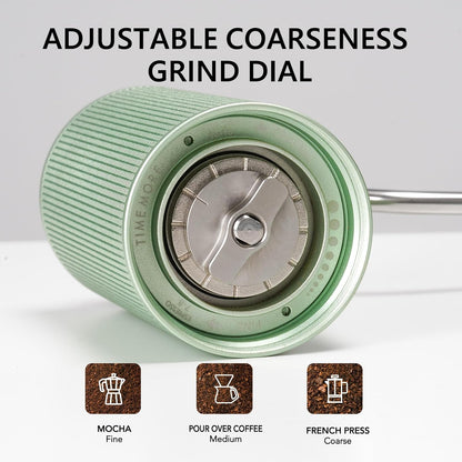 TIMEMORE Manual Coffee Grinder CNC Stainless Steel Burr Coffee Grin C3S Greender