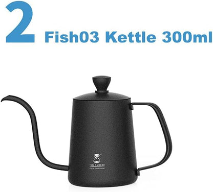 TIMEMORE NANO Carry Bag, with NANO Coffee Grinder, Fish 03 Kettle 300mlexclusive travel bag